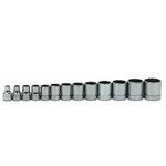 Williams WSB-13RC | 3/8 Drive Shallow Socket Set, 12 Point, SAE, 13 Pieces