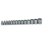 Williams WSS-14HRC | 1/2 Drive Shallow Socket Set, 6 Point, 14 Piece