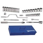 Williams WSS-38F | 1/2 Drive Socket/Tool Set, 12 Point, 38 Piece