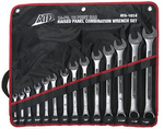 ATD Tools 1014 | 14 Pc. SAE Raised Panel Combination Wrench Set