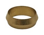 Dynabrade 11071 | Contact Wheel, 7/16 Inch Dia. x 1/8 Inch Width x 3/8 Inch Inside Dia., Crown Face, Brass
