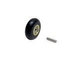 Dynabrade 11080 | Contact Wheel Assembly, 1 Inch Dia. x 3/8 Inch Width x 3/8 Inch Inside Dia., Round Radiused Face, 70 Durometer Rubber