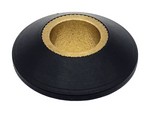Dynabrade 11085 | Contact Wheel, 1 Inch Dia. x 3/8 Inch Width x 3/8 Inch Inside Dia., V-Shaped Face, 90 Durometer Urethane