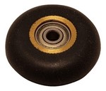 Dynabrade 11093 | Contact Wheel Assembly, 3/8 Inch Wide x 1 Inch Diameter, Radius, 40 Durometer Neoprene