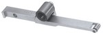 Dynabrade 11238 | Contact Arm Assembly, 1/4 Inch Diameter x 3/8 Inch Width, Steel Wheel, Polish Turbine Blades
