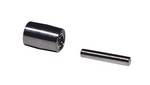 Dynabrade 11332 | Contact Wheel Assembly, 1/4 Inch Dia. x 3/8 Inch Width x 3/16 Inch Inside Dia., Crown Face, Steel