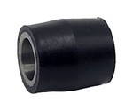 Dynabrade 11343 | Contact Wheel, 5/16 Inch Dia. x 3/8 Inch Width x 3/16 Inch Inside Dia., Crown Face, 70 Durometer Rubber