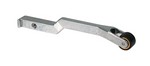 Dynabrade 11360 | Contact Arm Assembly, 5/8 Inch Diameter x 3/8 Inch Width, Rubber Wheel, No Platen/Offset Design