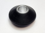 Dynabrade 15343 | Contact Wheel, 2 Inch Dia. x 1 Inch Width x 5/8 Inch Inside Dia., V-Shaped Face, 70 Durometer Rubber