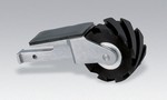 Dynabrade 15350 | Contact Arm Assembly, 2 Inch (25 Millimeter) Diameter x 1 Inch (51 Millimeter) Width, Serrated Wheel