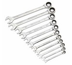 Gearwrench 9312G | 11 Piece SAE Combination Ratcheting Wrench Set