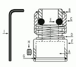 Grey Pneumatic CH1000-4 | Front Snap Ring
