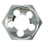 Hanson (Irwin) Tools 7865 | M24 X 1.50 Metric HCS Left-Hand Re-Threading Solid Hexagon Die