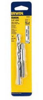 Hanson (Irwin) Tools 80235 | Tap and Drill Bit Set, HCS/HSS