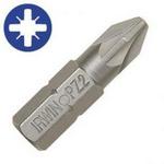 Hanson (Irwin) 93077 | Power Bit, No. 2 Pozidriv, 1/4 In. Hex Shank With Groove