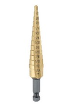 Hanson (Irwin) Tools 15101ZR | Uni Bit Titanium Step Drill
