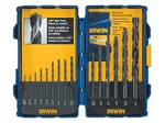 Hanson (Irwin) Tools 314015 | Set HSS Drill Bit 15 Piece 1/16-38