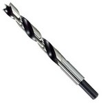Hanson (Irwin) Tools 49614 | 1/4 Inch By 3-31/32 Inch Brad Point High Speed Bit
