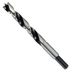 Hanson (Irwin) Tools 49616 | Brad Drill Bits, High Speed Steel, 3/8