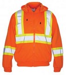 SAS Safety Corp 692-1410 | Sweatshirt Hood Class 2 Hi Viz-Xl