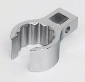 Williams BCF24 | 3/8 Drive Crowfoot Wrench, Flare Nut, 12 Point, Satin Chrome Finish, 3/4