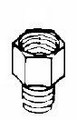 Devilbiss Automotive Refinishing 240023 | Adapter, P-H-4105, 3/8