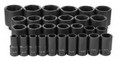 Grey Pneumatic Corporation 8029D | 3/4 In Drive Deep Fractional 6 Point Impact Socket Set - 29-Pc