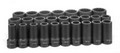 Grey Pneumatic Corporation 8126MD | 3/4 In Drive Deep Metric 12 Point Impact Socket Set - 26-Pc