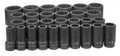 Grey Pneumatic Corporation 8129D | 3/4 In Drive Deep Fractional 12 Point Impact Socket Set - 29-Pc