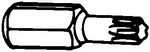 Kent Moore J-25359-3 | E27 Torx Bit 