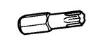 Kent Moore J-25359-6 | E45 Torx Bit 