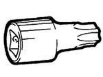 Kent Moore J-38218 | Torx Bit, T-40 Tamper Proof 