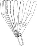 Kent-Moore Tools J-41610 | Feeler Gauge Set