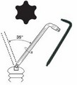 Lisle Corporation 34210 | Ball Torx T25