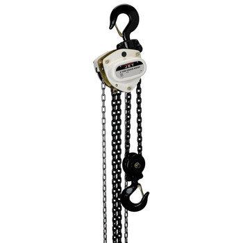 JET Tools 106100 | 3-Ton Hand Chain Hoist with 10' Lift & Overload Protection | L-100-300WO-10