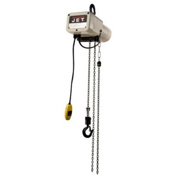 JET Tools 110120 | 1/8-Ton Electric Chain Hoist 1-Phase 20' Lift | JSH-275-20
