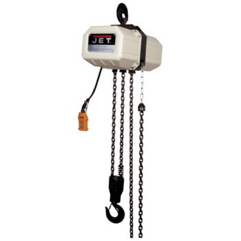 JET Tools 123150 | 1/2-Ton Electric Chain Hoist 3-Phase 15' Lift | 1/2SS-3C-15