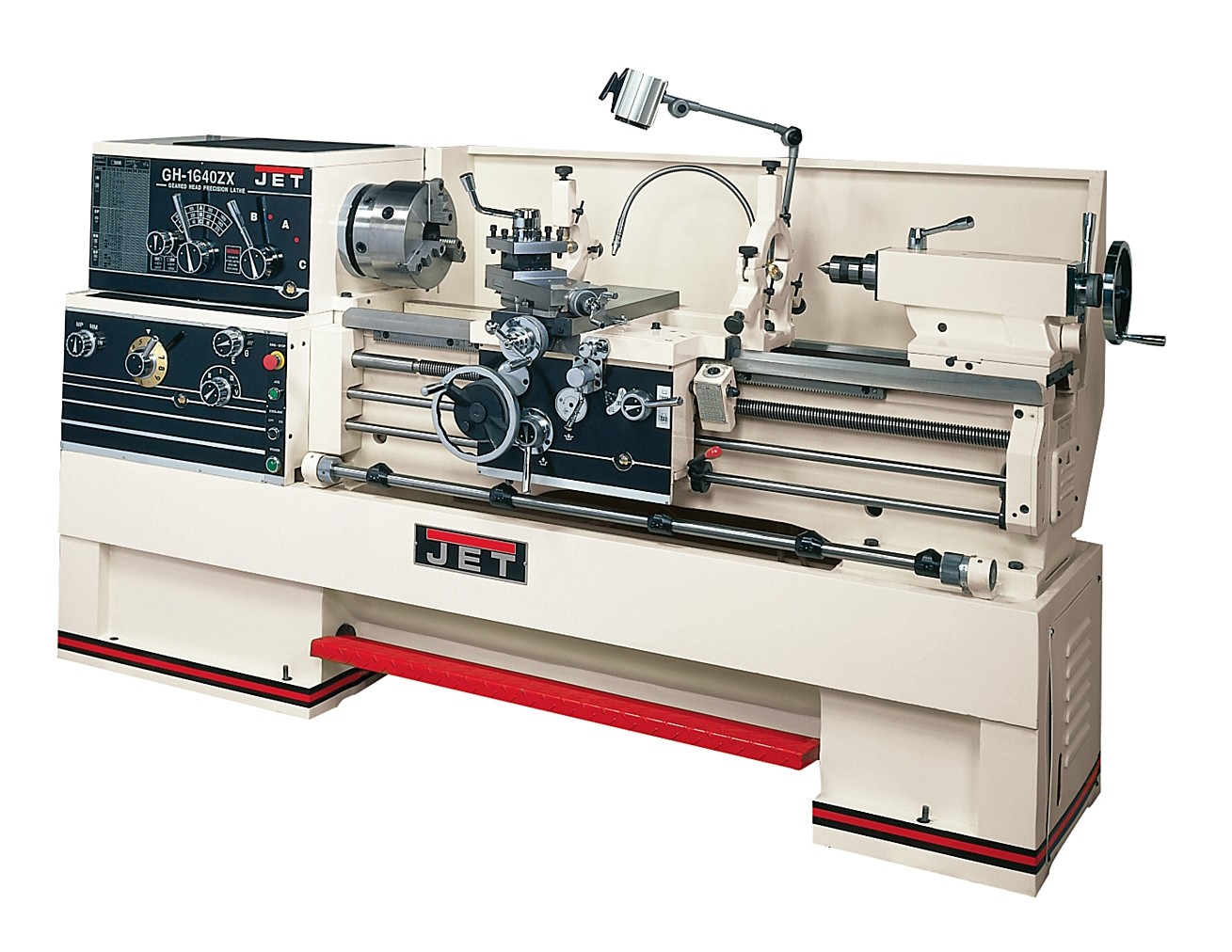 JET Tools 321579 | GH-2280ZX With Newall DP700 DRO With Taper Attachment and Collet Closer