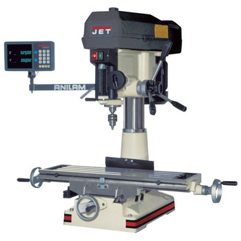 JET Tools 350125 | JMD-15 Mill/Drill With NEWALL DP700 DRO