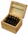JET Tools 650211 | 20-Piece TiN-Coated Single End Mill Set