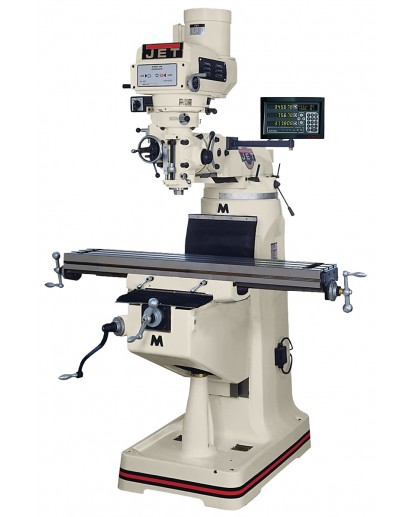 JET Tools 691200 | JTM-4VS Mill With Newall DP700 DRO