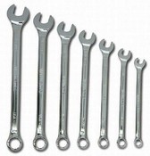 Williams WS1170SCA | SUPERCOMBO Combination Wrench Set, Satin, SAE, 7 Piece