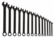 Williams WS1172BSC | SUPERCOMBO Combination Wrench Set, Black Industrial , SAE, 15 Piece