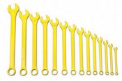 Williams WS1172YSC | SUPERCOMBO Combination Wrench Set, High Visibility Yellow 14 Piece