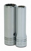 Williams SD-1222 | 1/2 Drive Deep Socket, 12 Point, 11/16