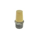 Milton Industries 1086-12ABK | Exhaust Muffler 3/4Npt, Bulk