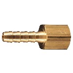 Milton S-605 | Brass Female Air Hose End 1/4 Inch ID x 1/4 Inch NPT