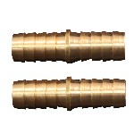 Milton S-641 | Brass Hose Mender 5/16 Inch ID x 5/16 Inch ID, 2/Card