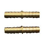 Milton S-642 | Brass Hose Mender 3/8 Inch ID x 3/8 Inch ID, 2/Card