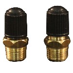 Milton S-684 | Air Tank Valve 1/8 Inch Male NPT, 2/Pack